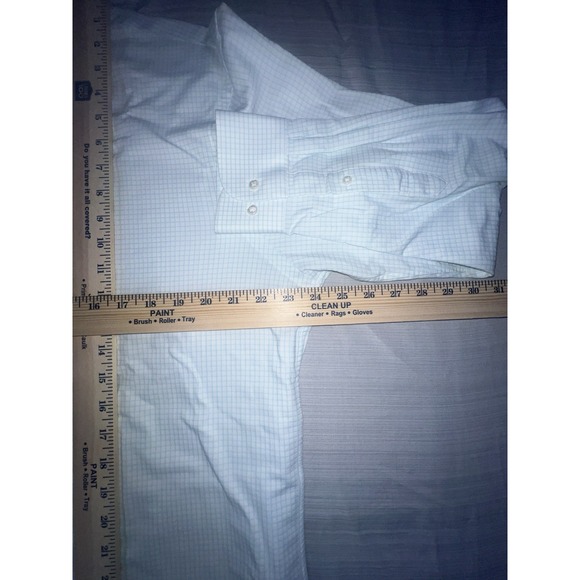 Nordstrom‎ Men's Long Sleeve Medium Button Down Shirt 16 Neck 33/32 Mint Green - Picture 8 of 15